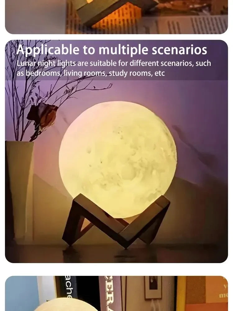 LED Moon Light Galaxy Night Light