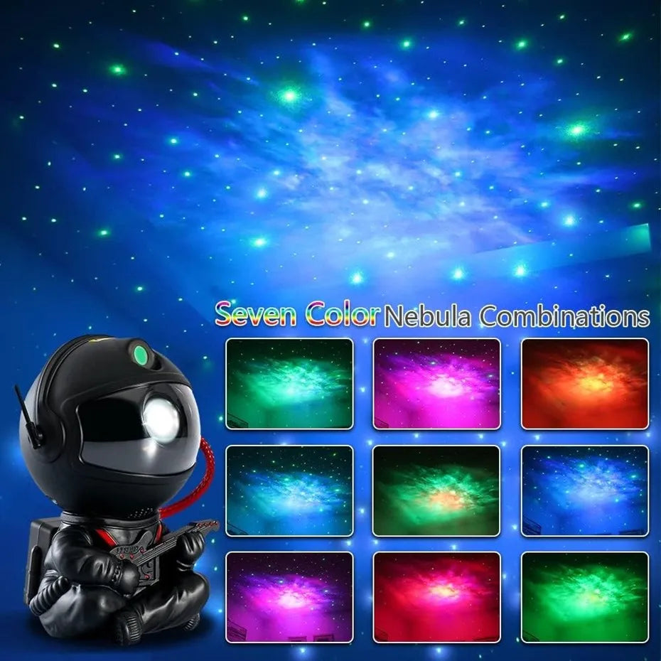 Astronaut Galaxy Night Light Projector