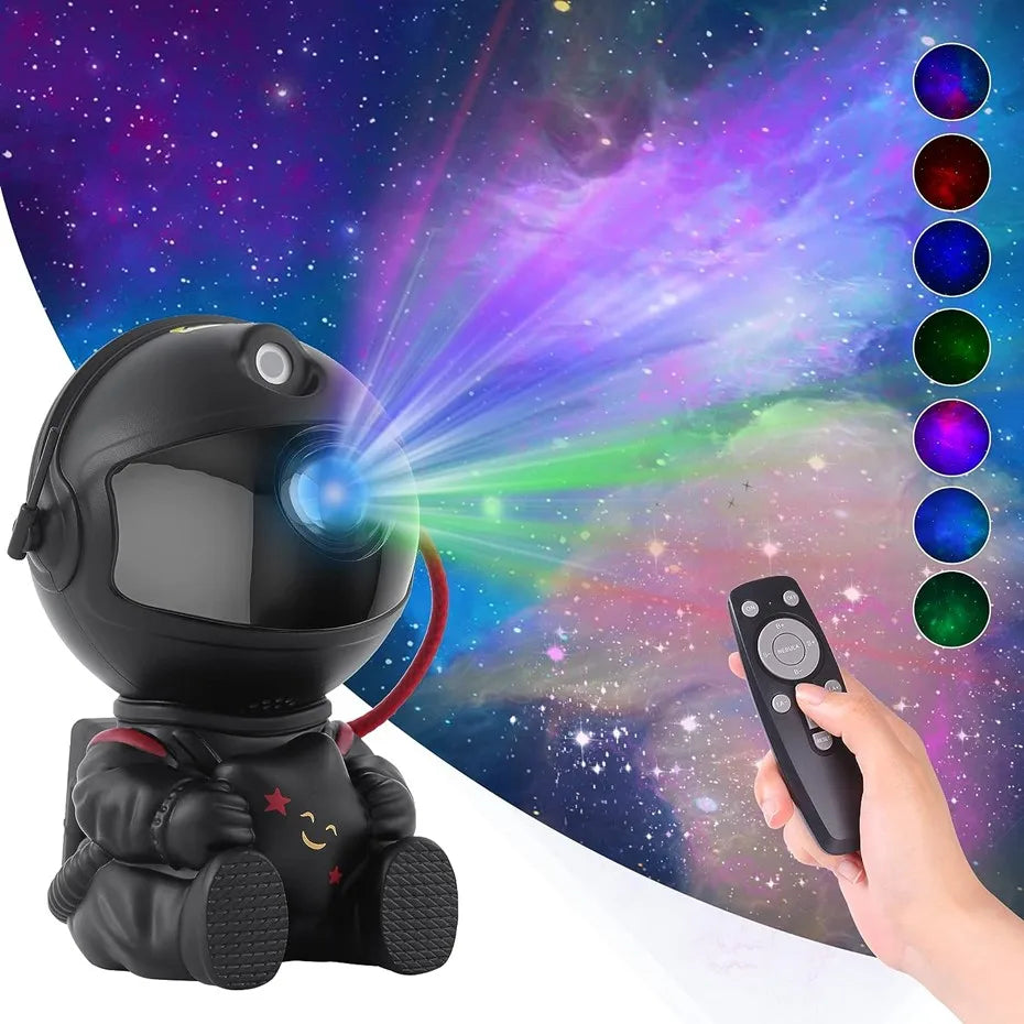 Astronaut Galaxy Night Light Projector