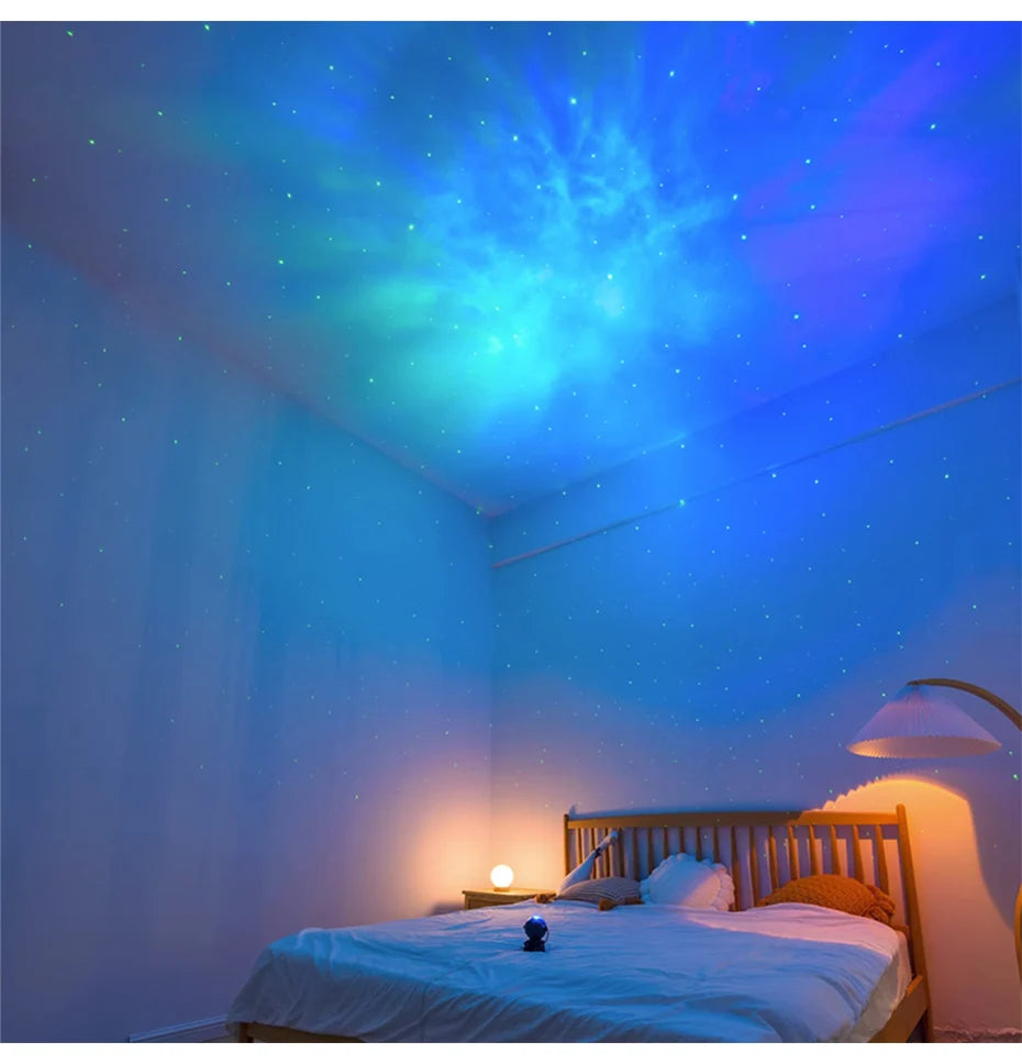 Astronaut Galaxy Night Light Projector